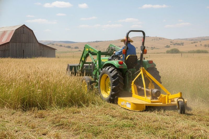 Tractor Mowing in Duluth, MN